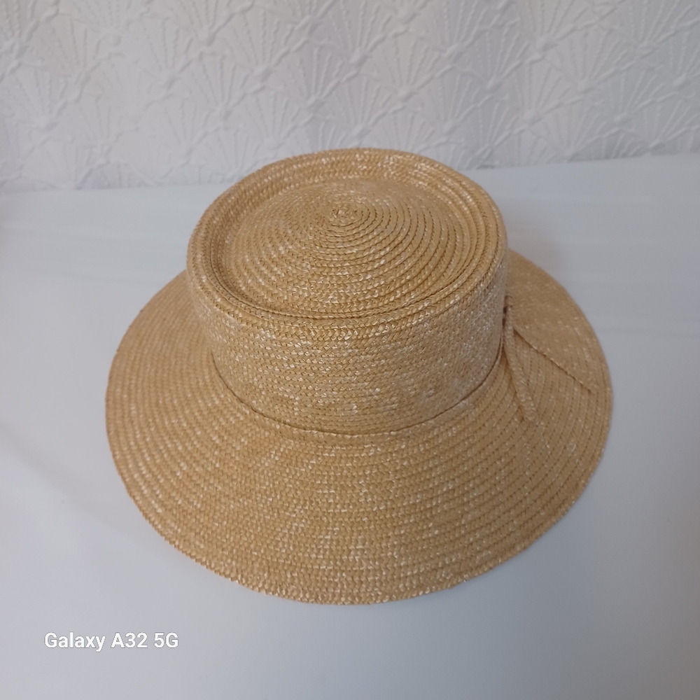 Betmar Women Classic Tan Straw Hat - Picture 10 of 12